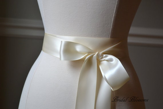 Bow sash for outlet dress