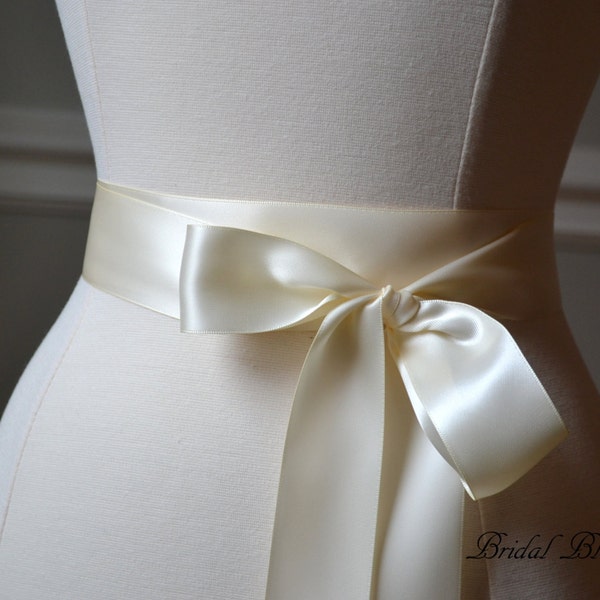 Ivory Wedding Belt - Etsy