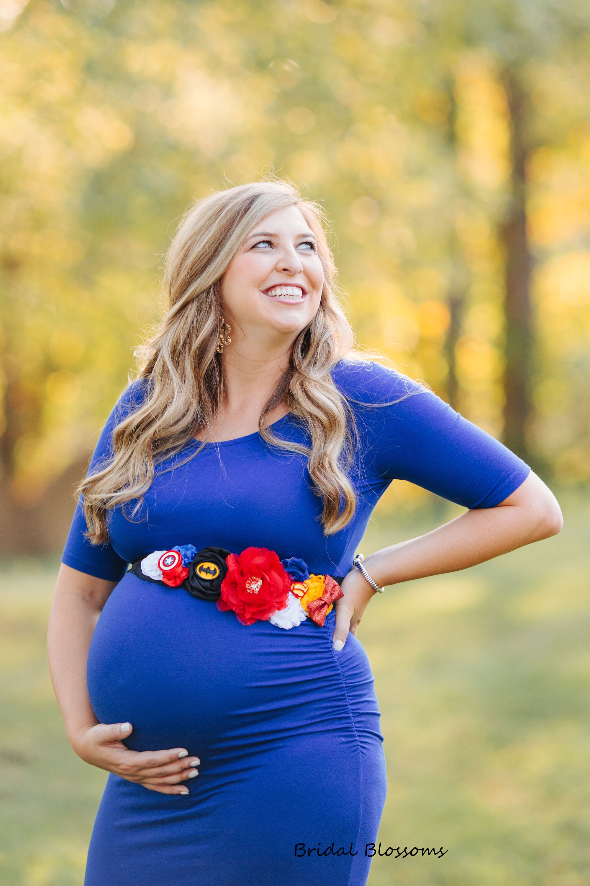 Blue Baby Shower Dresses For Mommy To Be Wedding Guest Blue Dress