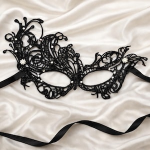 Oidea Schmetterlings-Maskerade-Maske Aus Spitze Mit Strass – Elegante Party-Maske Für Frauen, Verstellbar, Für Karneval & Halloween
