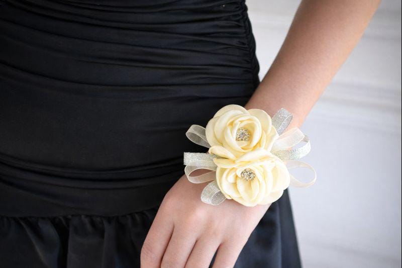 corsage for beige dress Garden Wrist Corsage main image 0