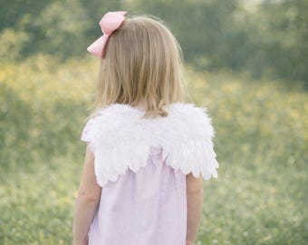 White Newborn Baby Toddler Feather Wings Photo Prop - Angel Wings - New Born Photography Prop - Christmas Feathers - Infant Baby Wings