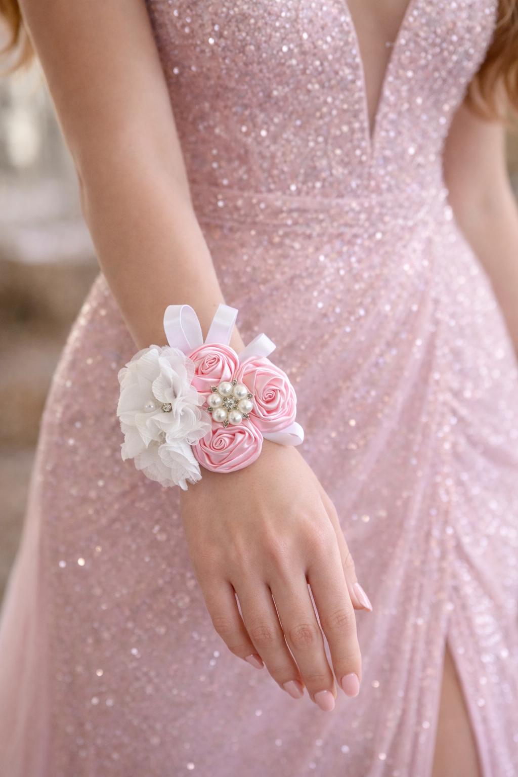 Light Pink Corsage - Etsy