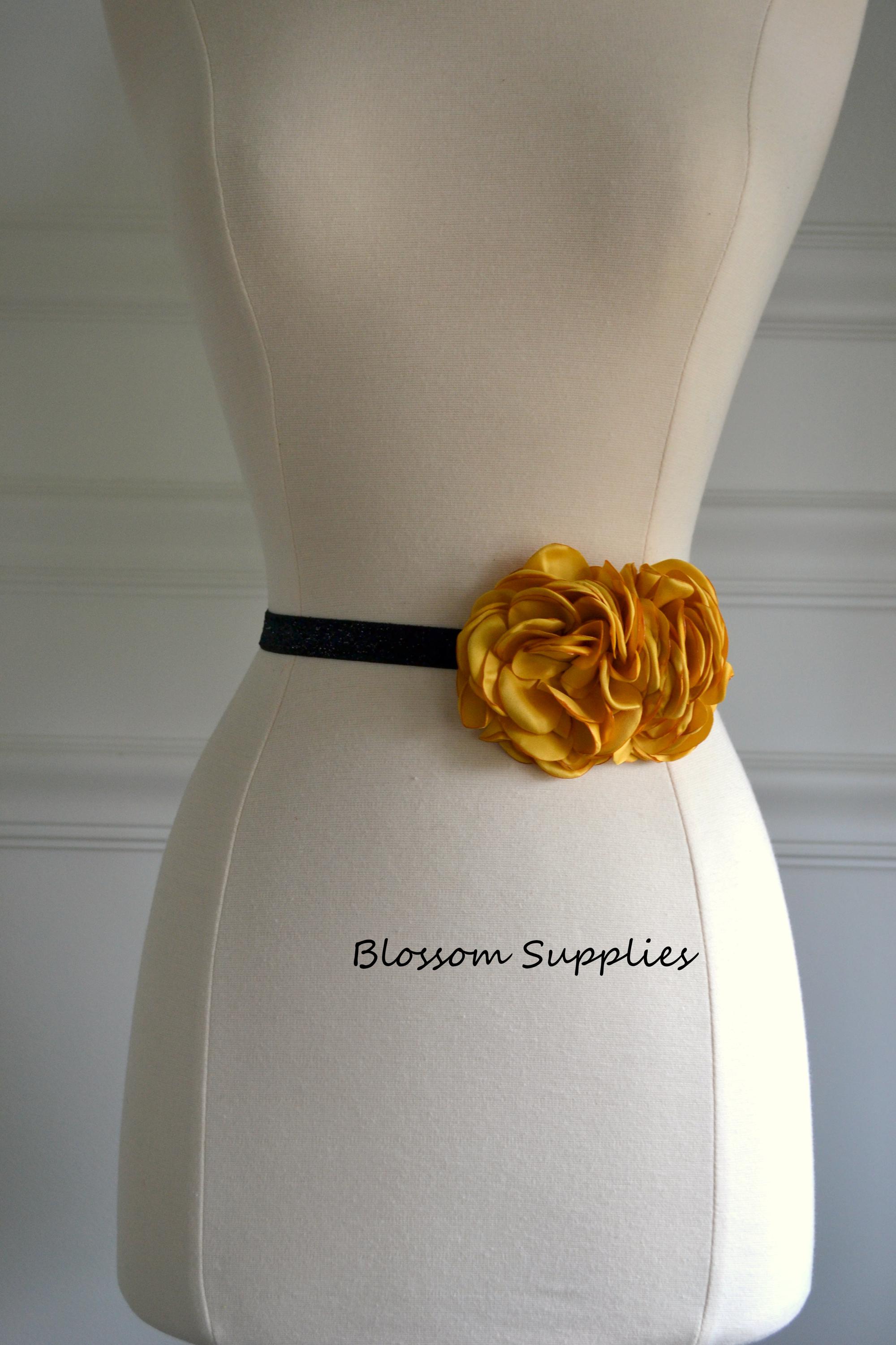 black bridesmaid dress with gold belt Elegant Black Sweetheart Mermaid Sleeveless Soft Satin Long Bridesmaid   DaintyBridal