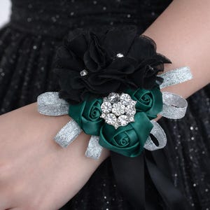Dark Green Corsage - Etsy Dark Green Corsage - Etsy