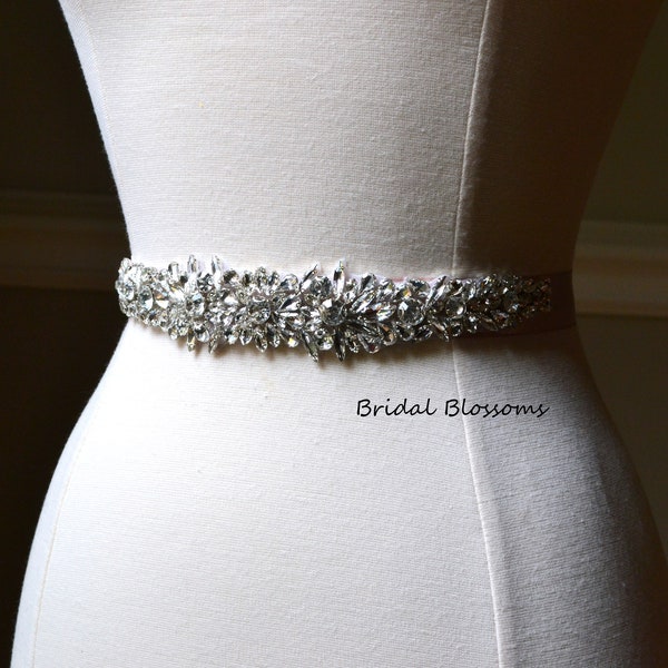 rhinestone belt for dress