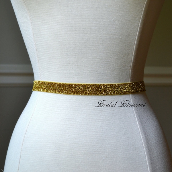 Gold Wedding Belt Etsy