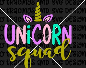 Download Unicorn Squad Svg Etsy
