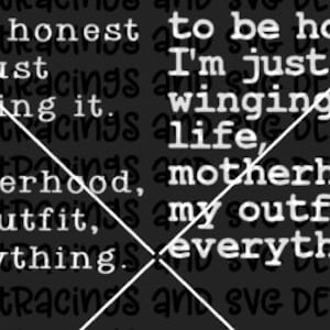 Just winging it svg