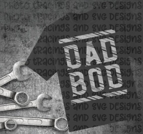 Dad Bod Svg File Etsy