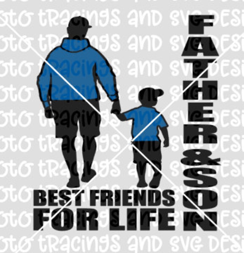 Download Father Son Best Friends Svg Etsy