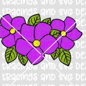 flower swag svg