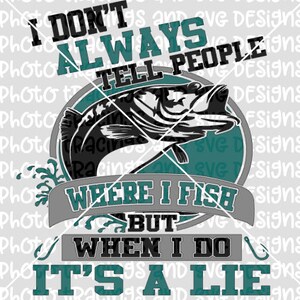 tell people where to fish svg