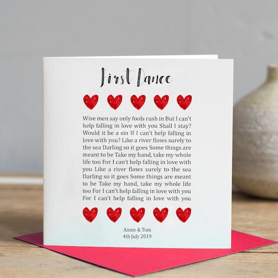 Your Love Never Fails - Lyrics Greeting Card for Sale by