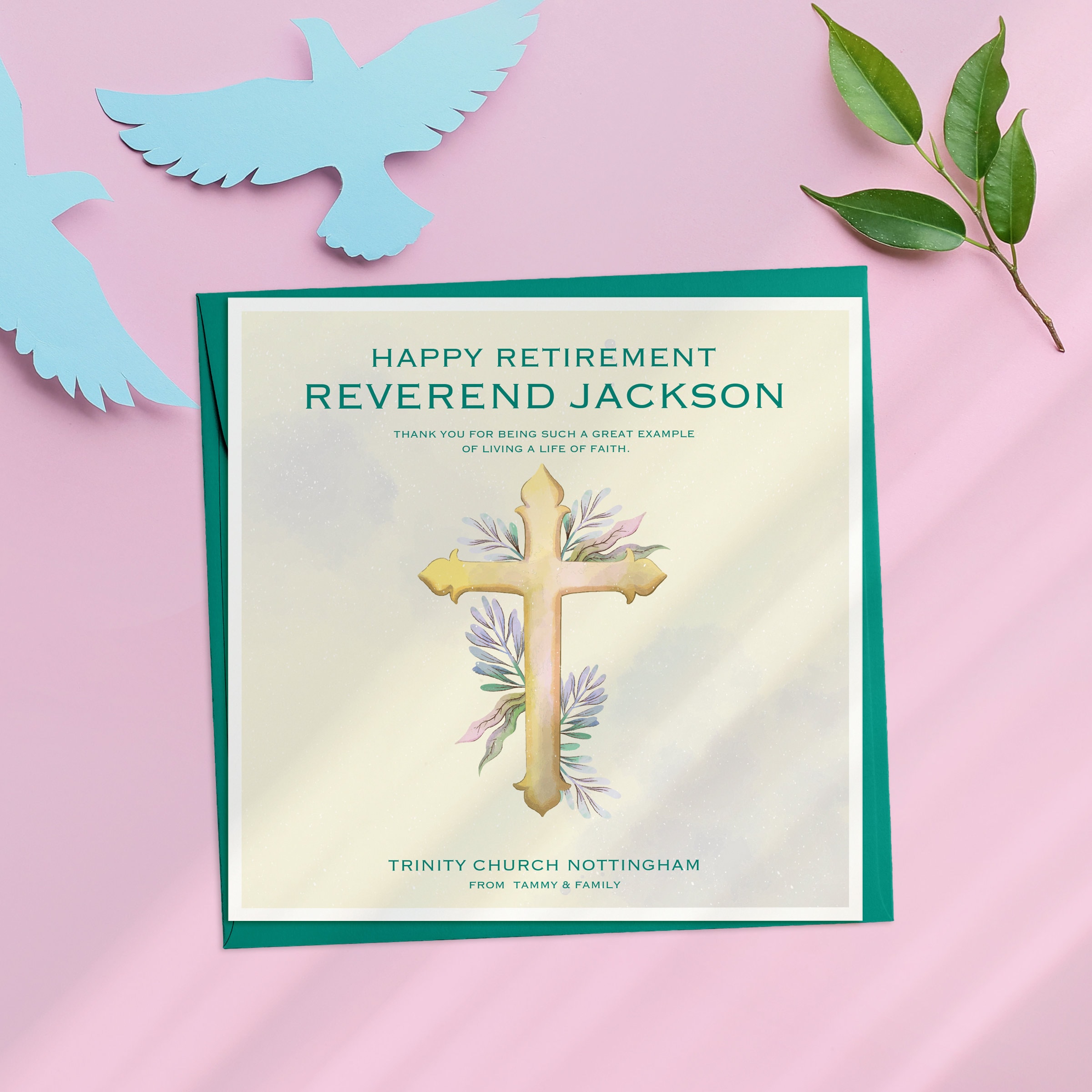 Thank You Priest Card Thank You Pastor Congratulations Etsy UK