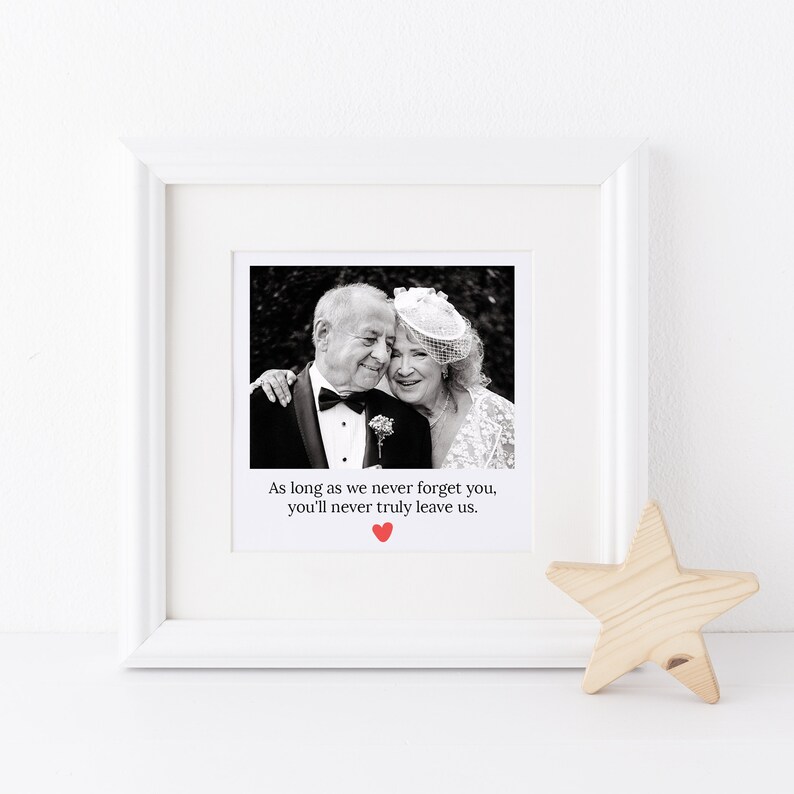 grandad memorial photo frame