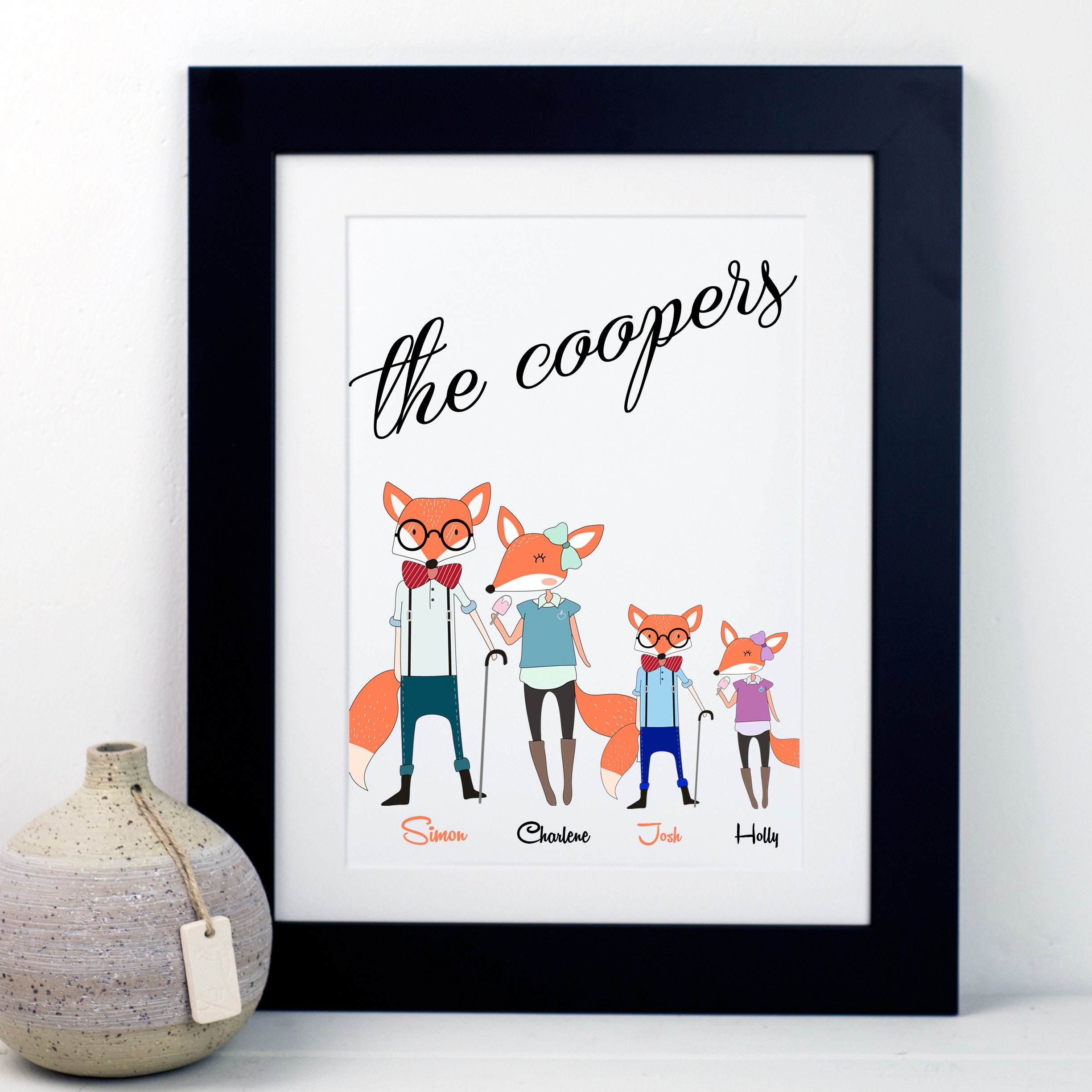 Family Fox Print Animal Family Poster Fox Family Names - Etsy Ireland Family Fox Print Animal Family Poster Fox Family Names - Etsy Ireland
