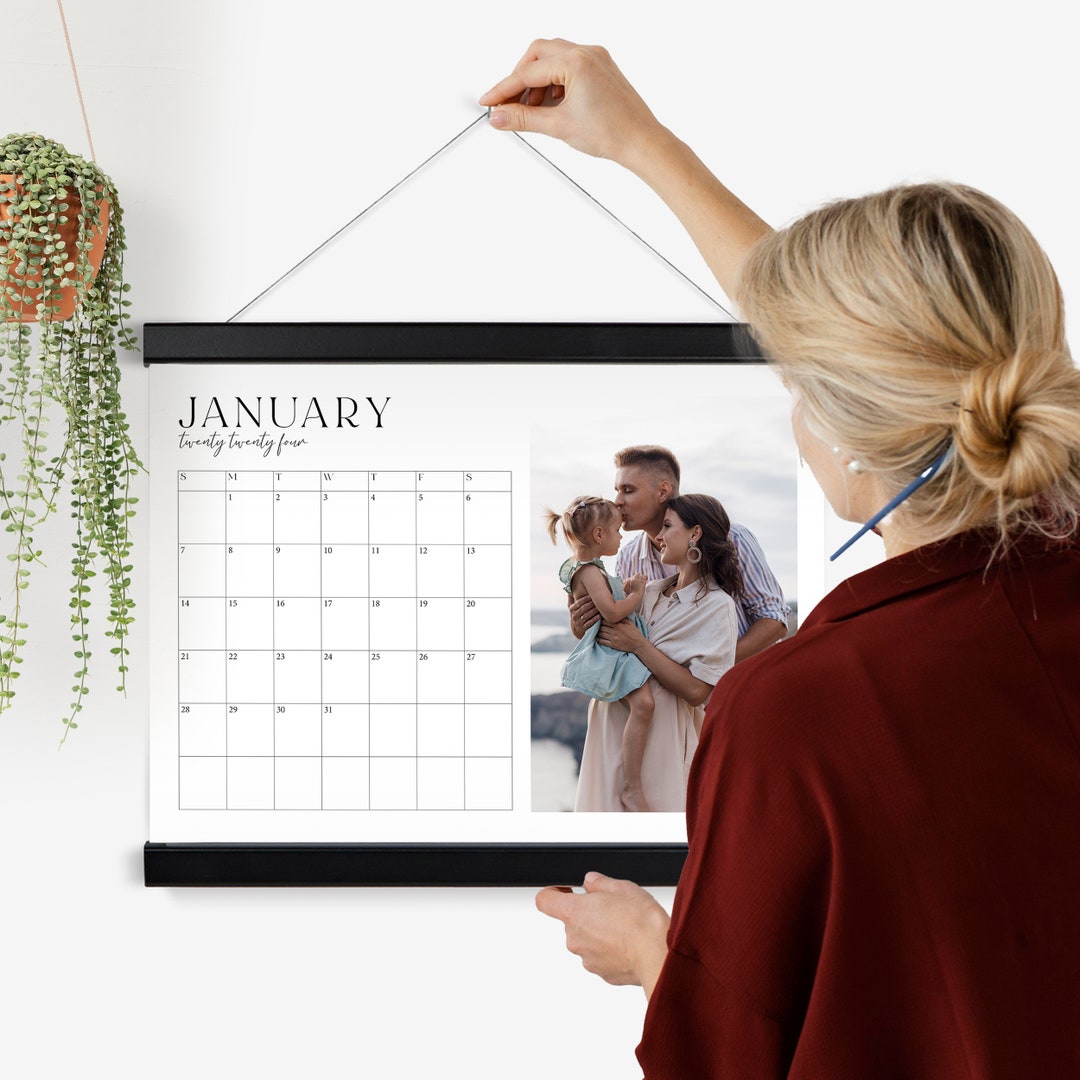 2025 Personalised Photo Calendar A4 or A3, Supplied With a Stylish