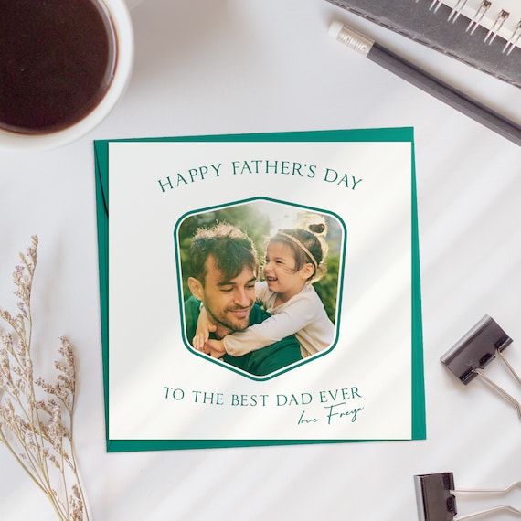 Personalised Father s Day Card Photo Father s Day Etsy personalised-father-s-day-card-photo-father-s-day-etsy