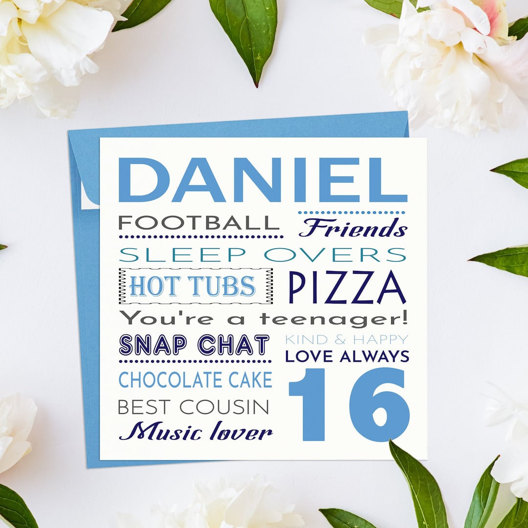 BIGLIETTO DI COMPLEANNO Figlio Nipote Nipote Fratello Sorella Nipote Nipote EUR 4,66 - PicClick IT - Foto 2