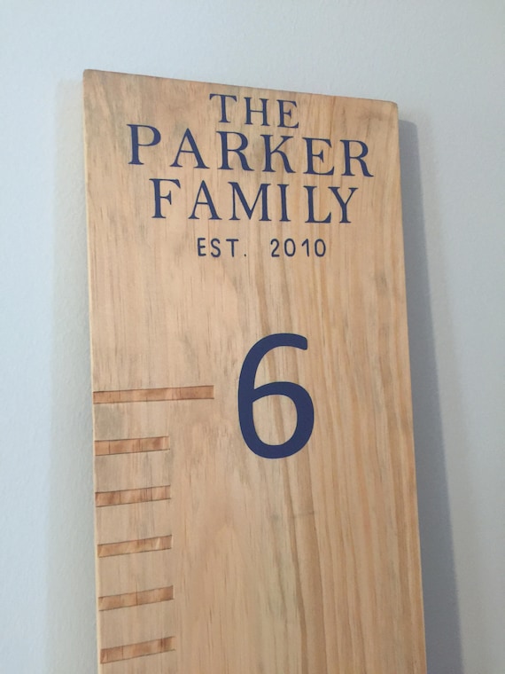 Family Growth Chart Ruler