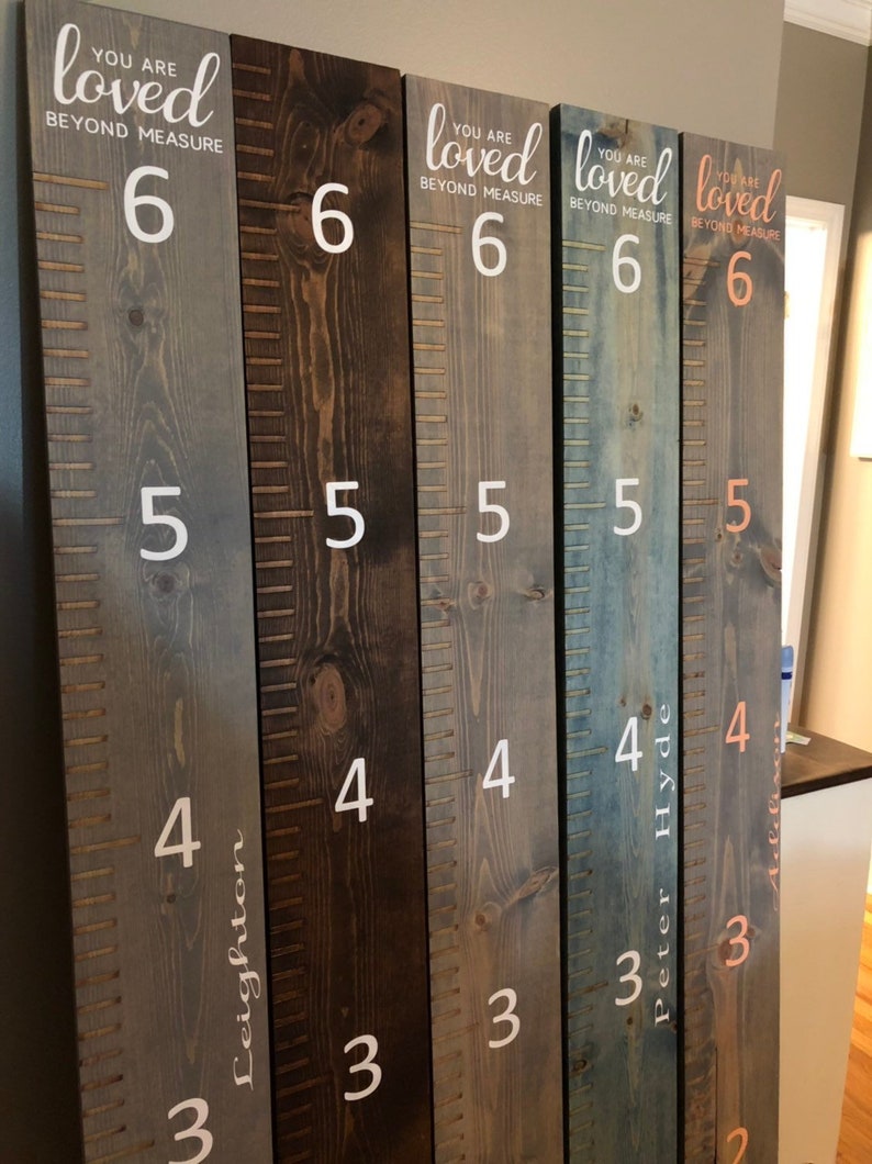 Etsy Ruler Height Chart