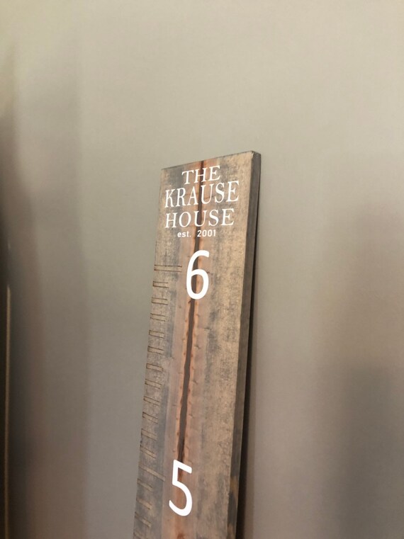 Etsy Growth Chart Wood