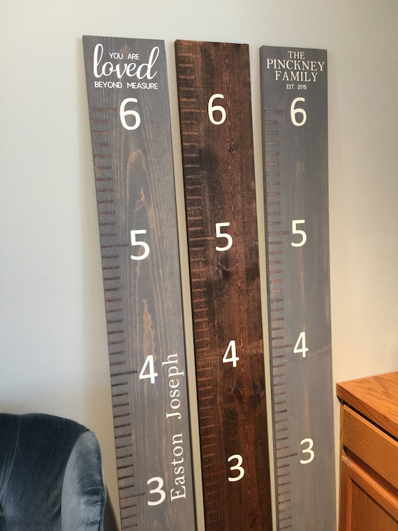 Family Growth Chart Ruler