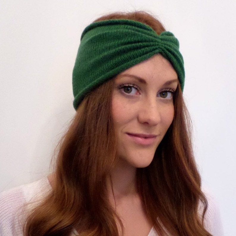 Scottish Cashmere Headband Ear Warmer Hairband Ethical Etsy UK