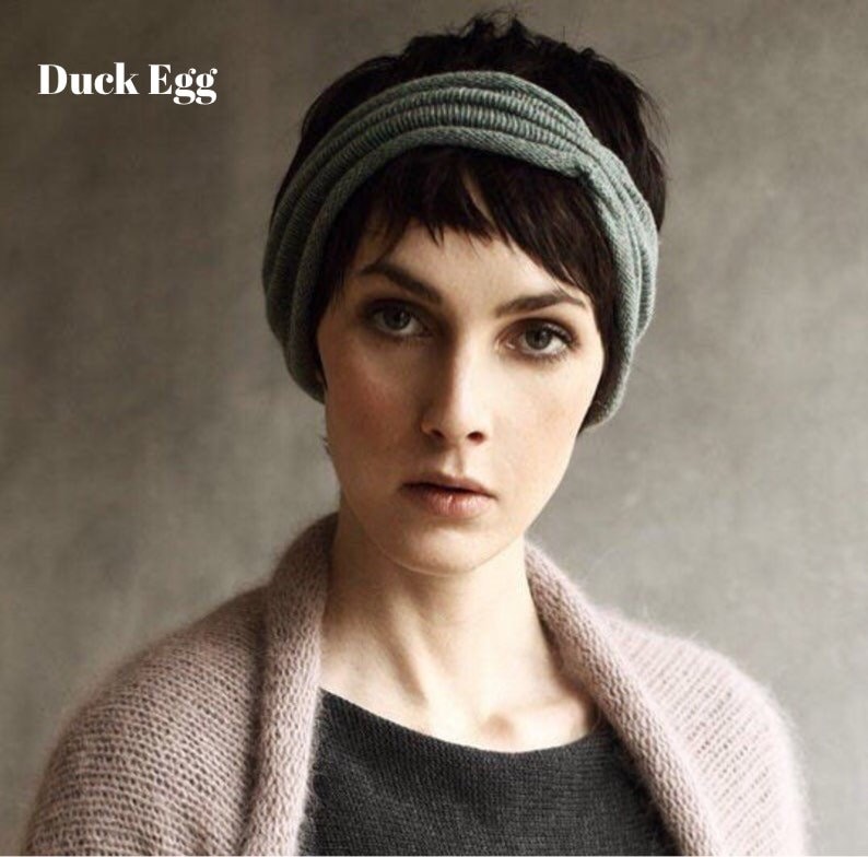 Scottish Cashmere Headband Ear Warmer Hairband Ethical Etsy UK