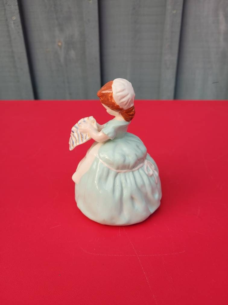 Vintage Studio Pottery Girl Washing Dishes Figurine Etsy