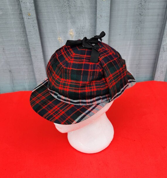 A Westaway Production Deerstalker Pure Wool Hat V… - image 3