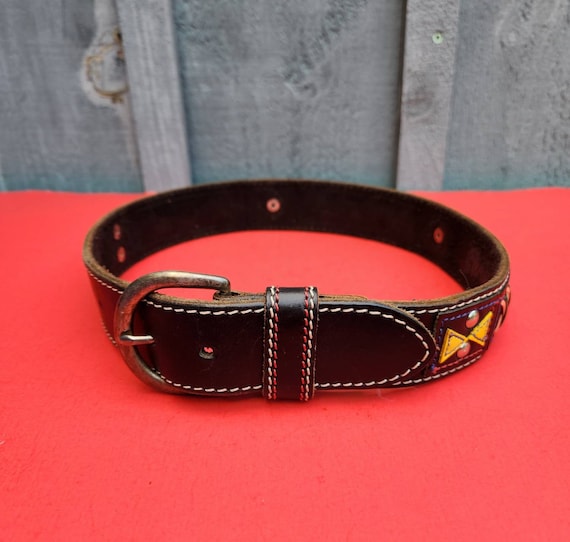 Vintage Unisex Black Leather Gap Belt Size 26 Made in Taiwan Etsy Canada