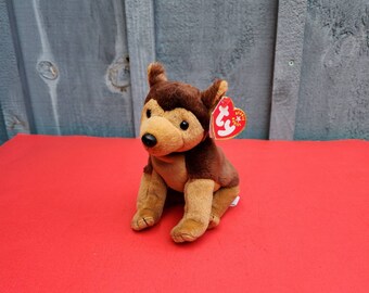 Courage top beanie baby
