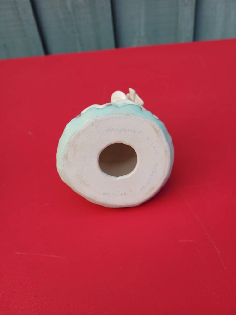 Vintage Studio Pottery Girl Washing Dishes Figurine Etsy