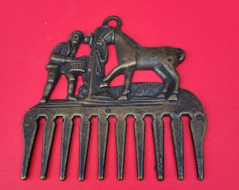 Metal Horse Head Mane Comb Horse, Pony, Equestrian, Grooming 2 For £3.50 