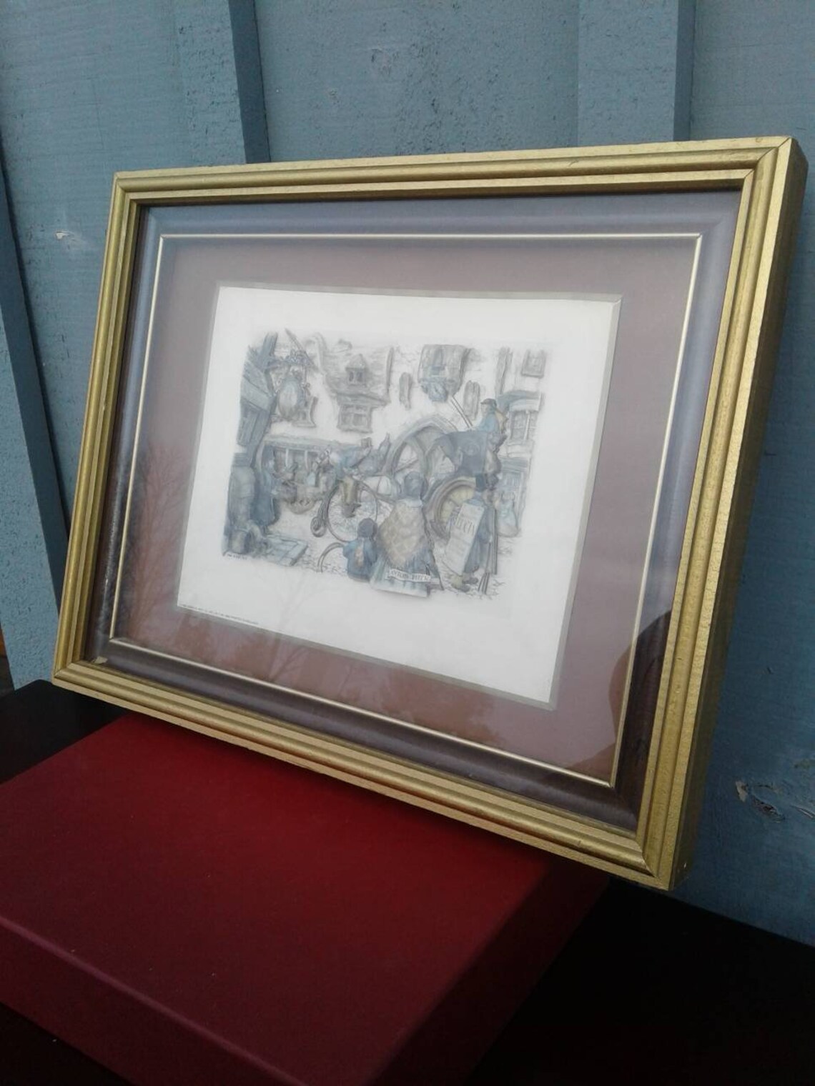 Vintage 1966 Donald Art Co Inc. N.Y. No.4980 Anton Pieck 3D Etsy