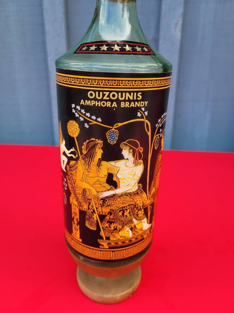 Vintage Ouzounis Amphora Brandy Bottle - Etsy Vintage Ouzounis Amphora Brandy Bottle - Etsy