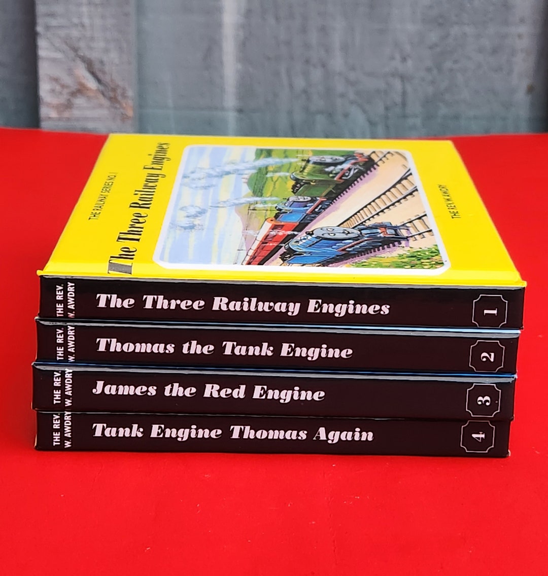 The Railway Series Books 1 2 3 & 4 by the Rev. W. Awdry Illustrated by ...