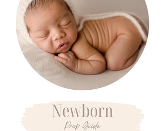 Newborn Session Prep Guide Template Photographers CANVA