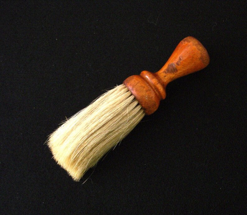 Antique Vintage Horse Hair NeckCollar Shaving Brush 7 Etsy