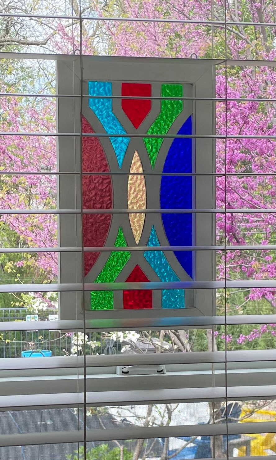 Stained Glass Church Type Window Panel - Etsy