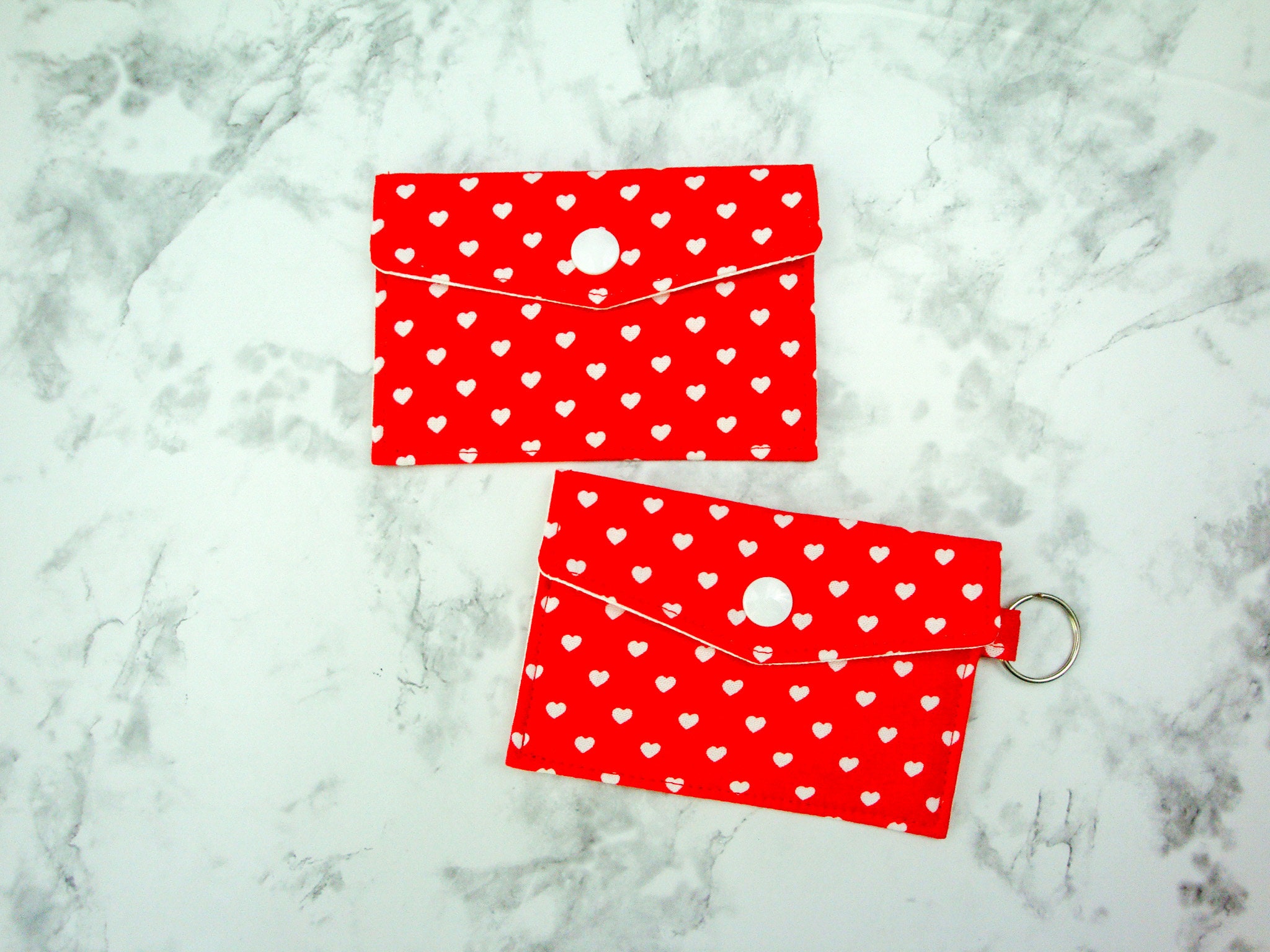  Gift Card Holder - Just for You, Red & White (100