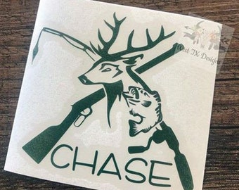 Hunting Decal | Fishing Decal | Deer Decal | Fish Decal | Decal for Him | Decal for Men | Personalized Decal | Cup Decal | Outdoors