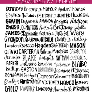 Name Decal | Vinyl Name Decal | Name Sticker | Vinyl Decal | Word Decal | Personalized Name Decal | Word Vinyl Decal | Any Word Decal
