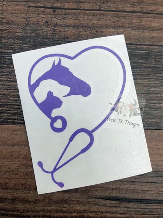 Stickers, Labels & Tags Stickers Vet Tech and Veterinarian Decals etna