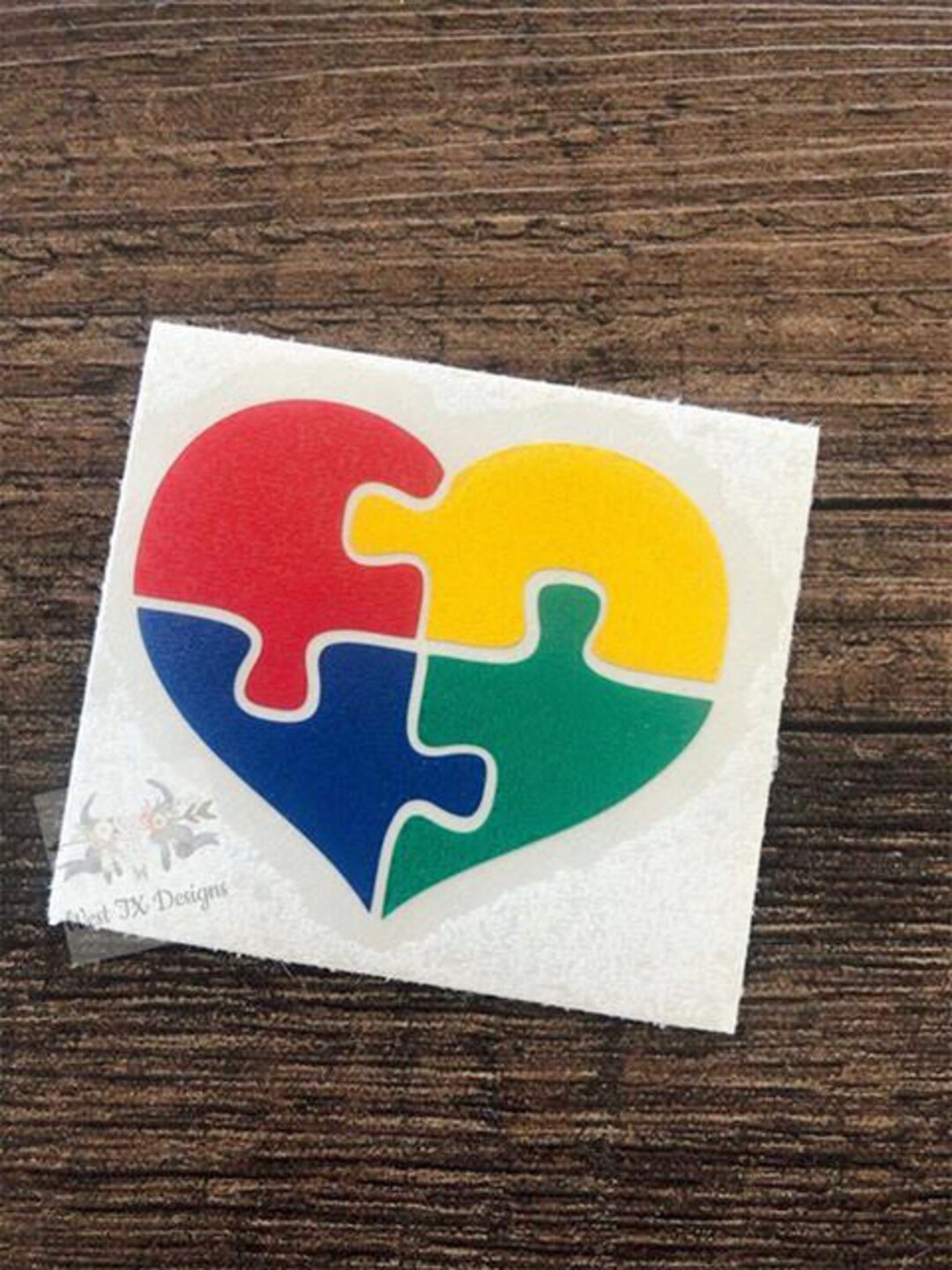 Autism Decal Autism Puzzle Piece Autism Awareness Puzzle Decal Car