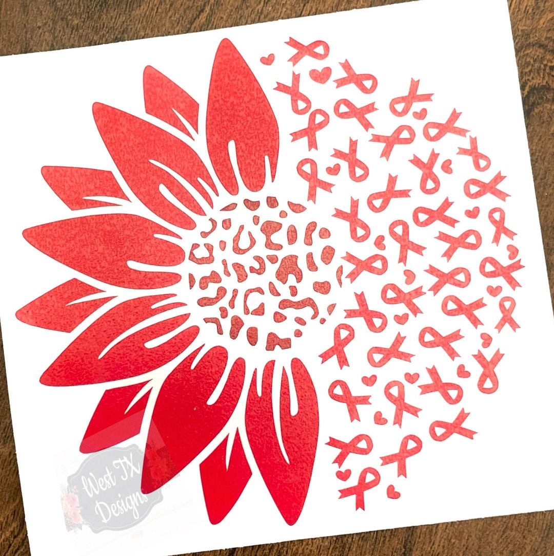 Sunflower Ribbon Awareness | Heart Health | Heart Disease | Congenital ...