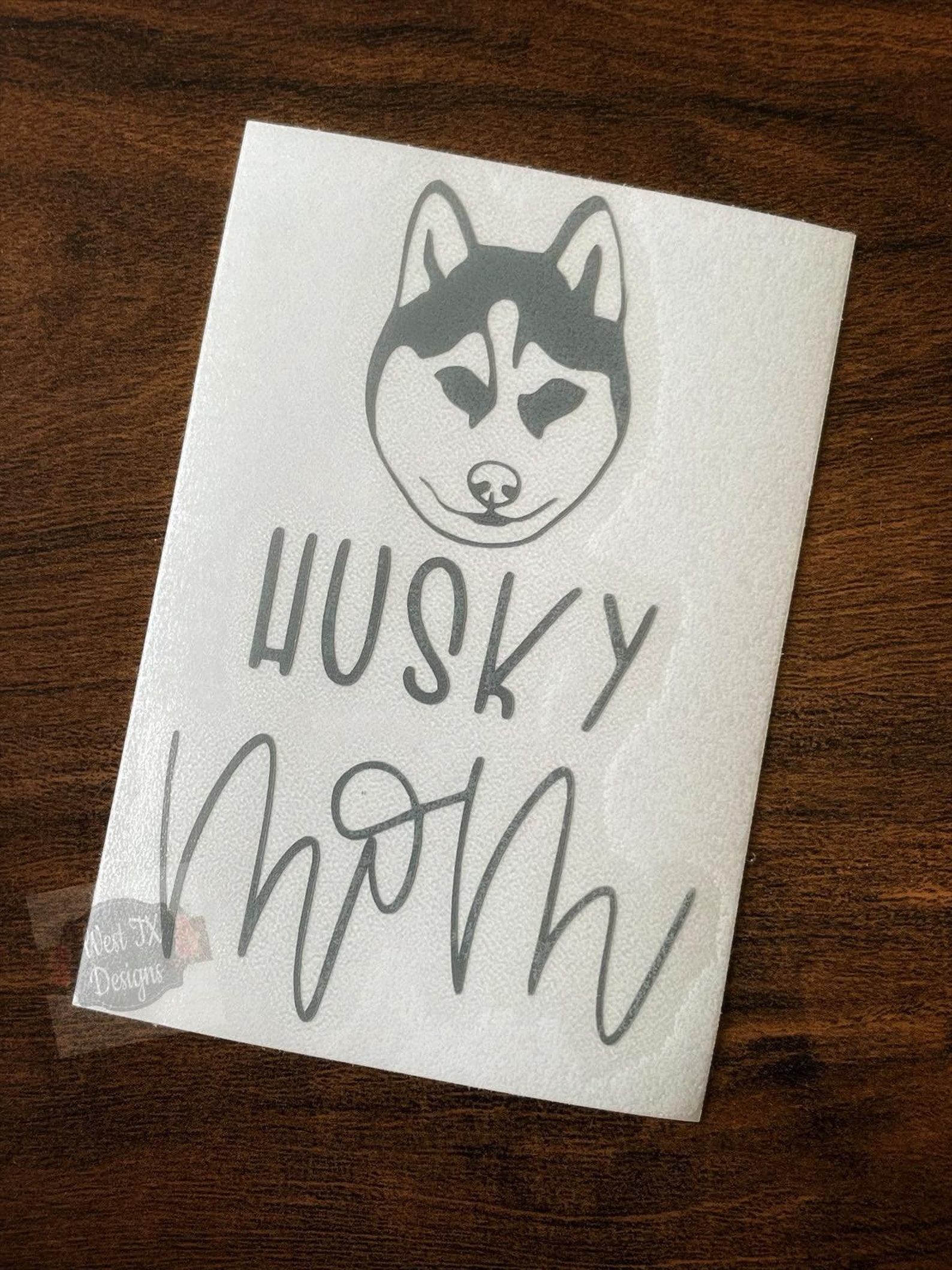 Husky Mom Decal Husky Decal Dog Decal Husky Sticker | Etsy