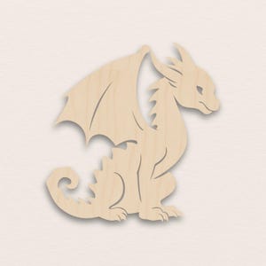 Dragon – Birch Plywood Wooden Blank (3mm)